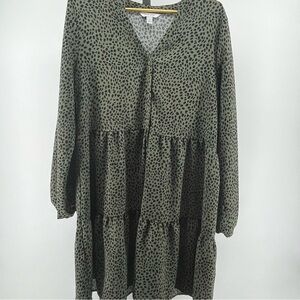 Nine West Long Sleeve Dress, Large